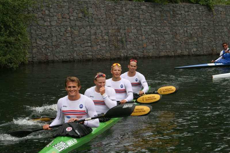 K4 Padling - Lars Magne Ulland, Jo Sondre Solhaug, Lars Hjemdal, Daniel Salbu