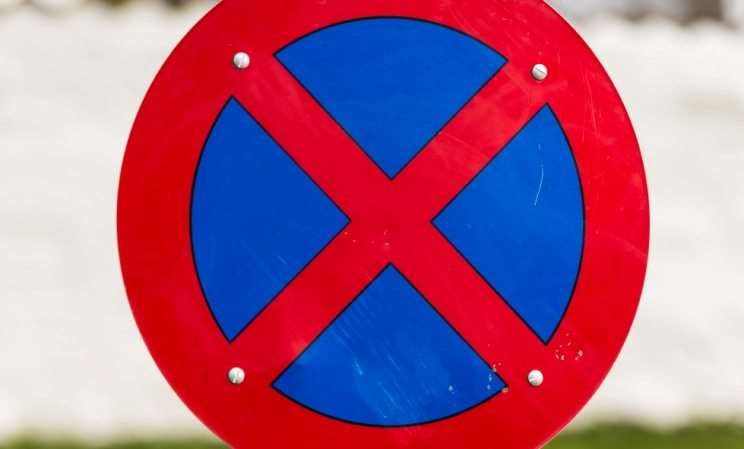 Stopp Forbudt Skilt