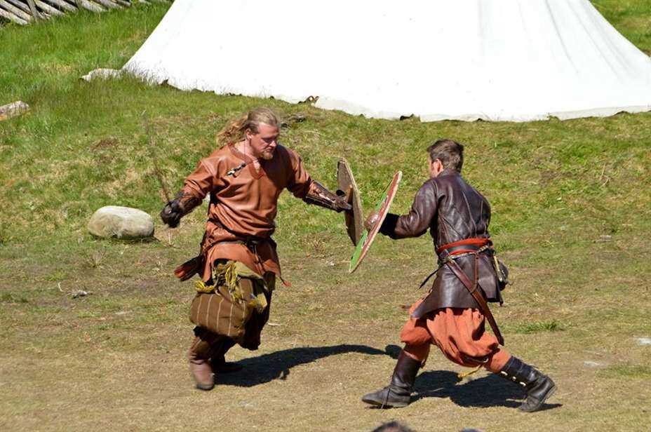 Viking festival kamp