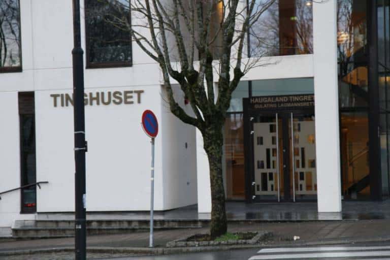 Tinghuset, Haugaland Tingrett i Haugesund kommune. FOTO: E Solberg