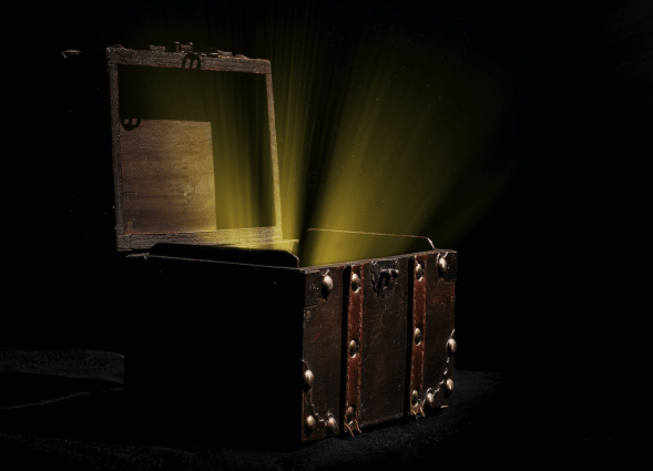 Skattekiste. Foto: David Bartus / Pexel