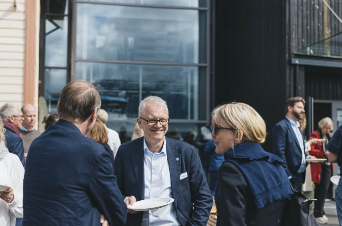 Havforskingsdirektør Nils Gunnar Kvamstø deltok på Rosendalsveko for første gong i 2022. I år skal han tilbake igjen. Foto: Christine Fagerbakke/HI