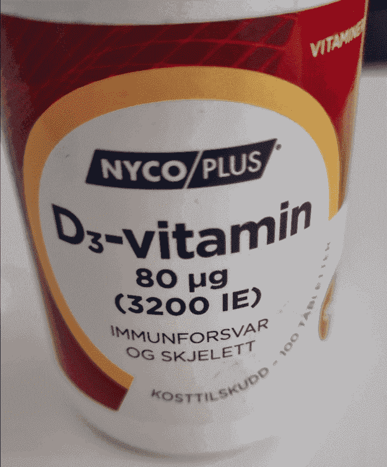 D-vitaminer. Foto: Tomas Johannessen