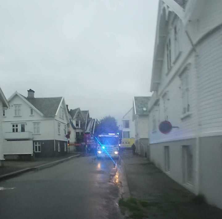 Husbrann Haraldsgata onsdag 4.spetember 2024. Foto: Luckyluka