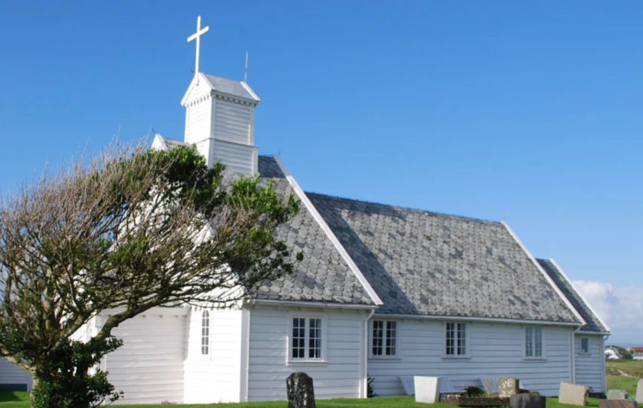 Kvitsøy kirke. Foto Den Norske Kirke