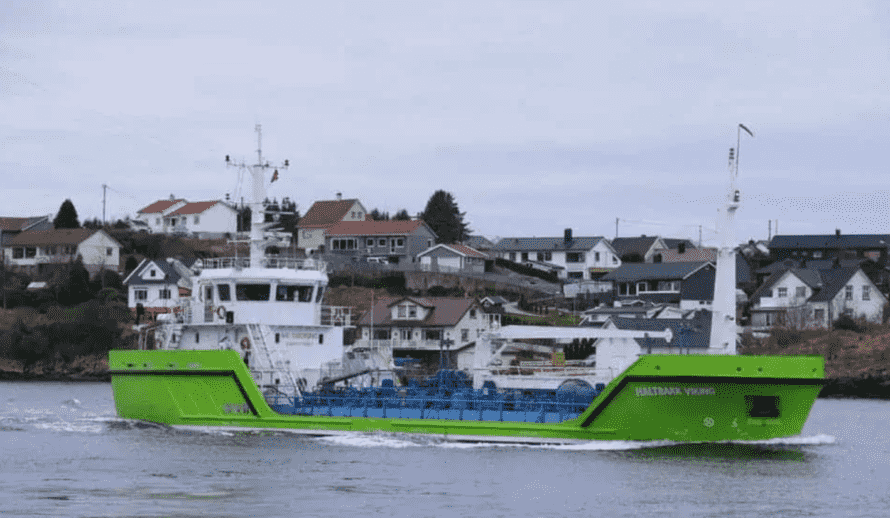 Hull: double hull & double side. Foto: Haltbakk Bunkers AS