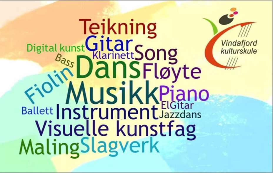 Vindafjord kulturskule. Illustrasjon: Vindafjord kommune
