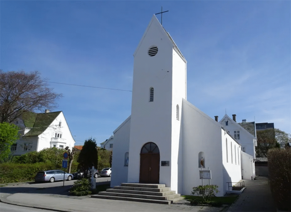 Sankt Josef kirke Haugesund. Foto: Den Norske kirke.