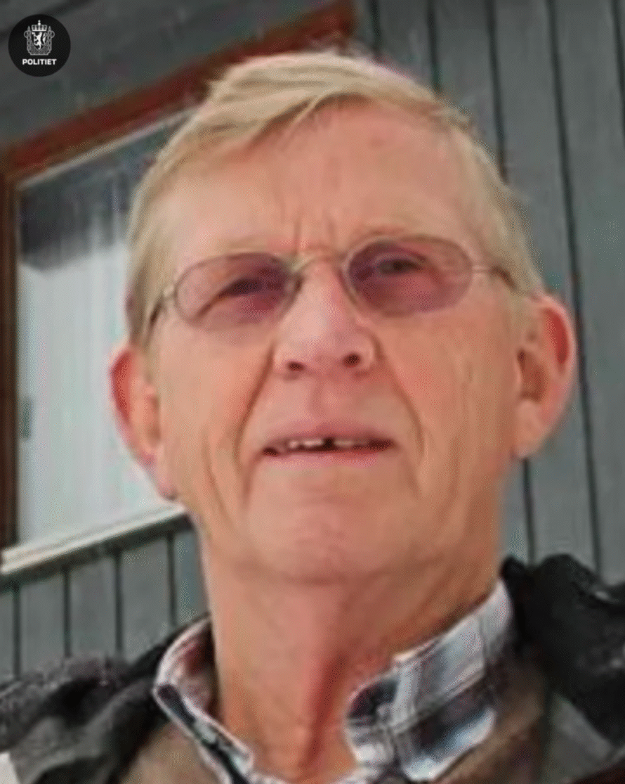 Savnet mann Sirdalsheiene 7.august 2025. Foto: Politiet.