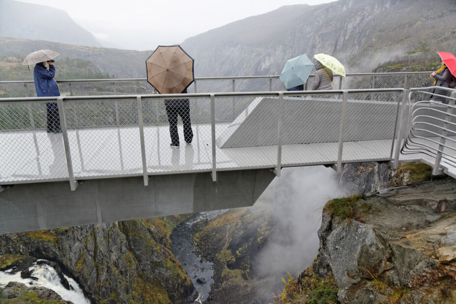 Vøringsfossen-anlegget nylig er tildelt Norsk stålkonstruksjonspris 2025.