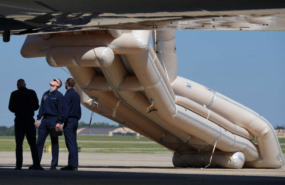 Trump's Plane Delayed After Emergency Slide Deploys