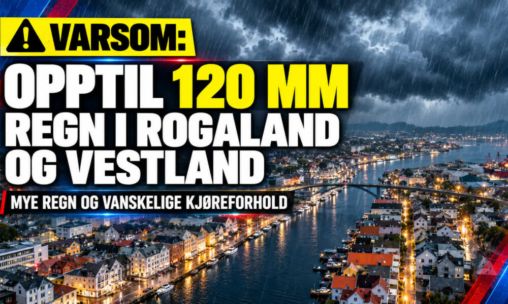 Photo: radioh.no Heavy Rain Triggers Floods and Record Rainfall in Western Norway and Bergen